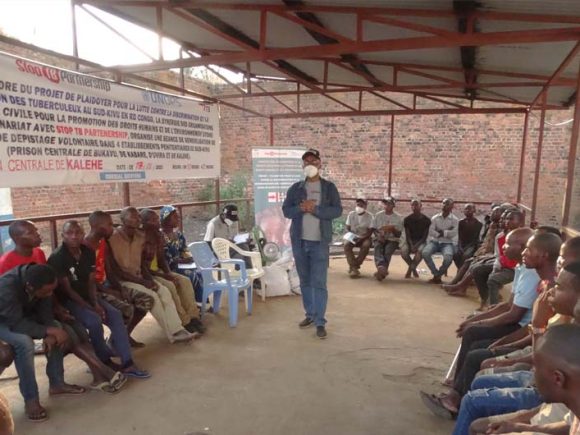 La SYDHE poursuit sa campagne de sensibilisation contre la discrimination et stigmatisation des tuberculeux dans la prison de Kalehe